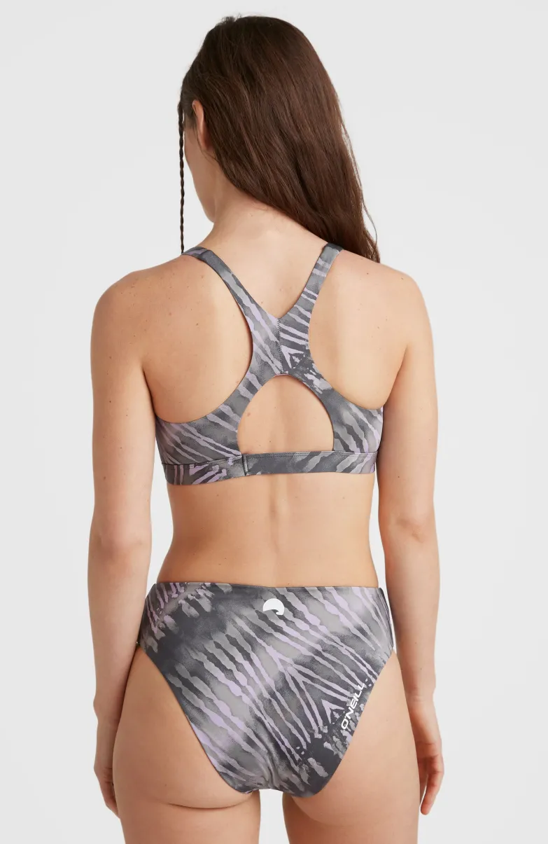 Hyperfreak Women Of The Wave Longline Triangelbikiniset | Grey Tie Dye