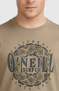 Ikat Graphic T-shirt | Concrete
