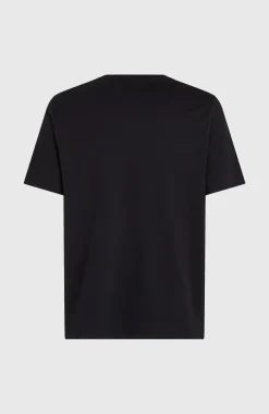 Ikat Stripe T-shirt | Black Out
