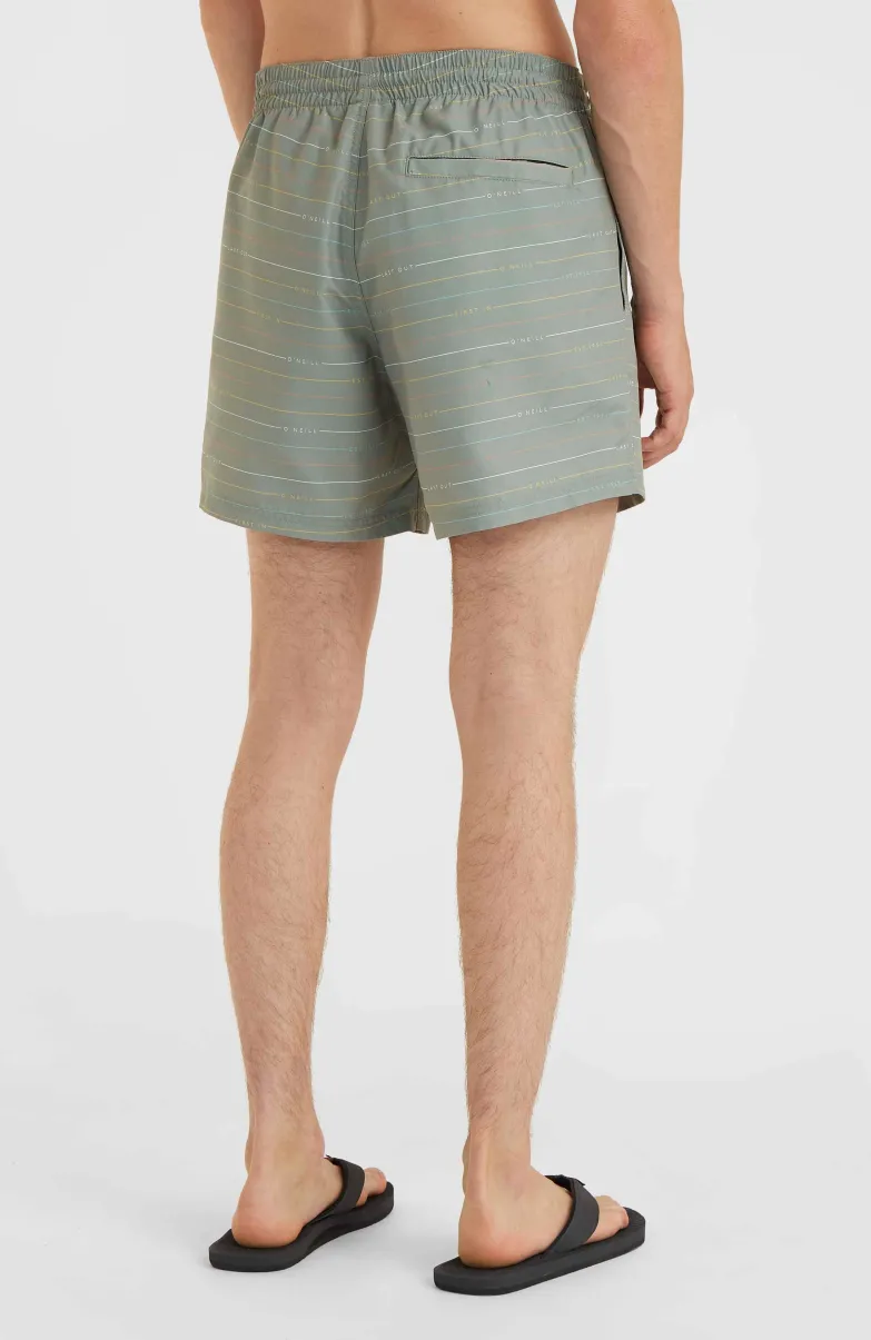 Jack O'Neill Cali First 15" Zwembroek | Green First Name Stripe