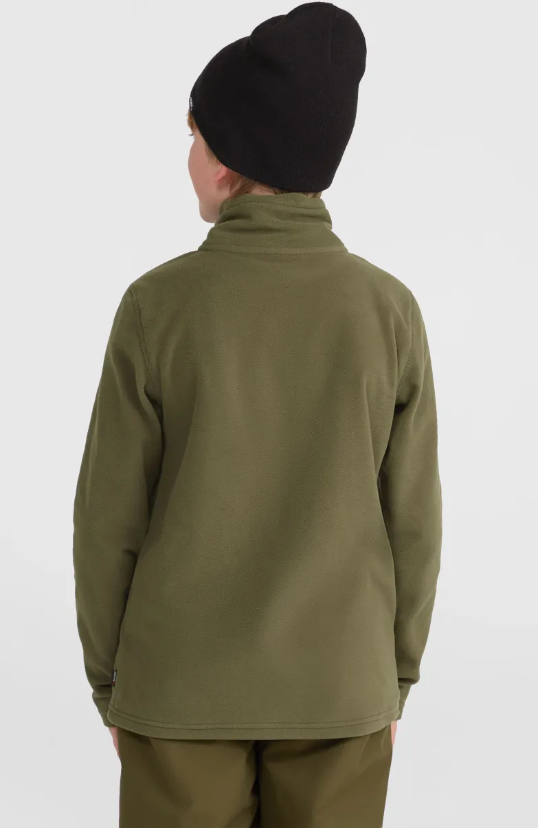 Jack's Polartec® 100 Fleecetrui Met Halve Rits | Forest Night