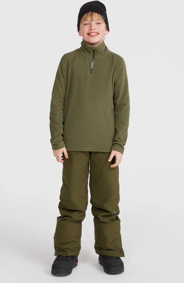 Jack's Polartec® 100 Fleecetrui Met Halve Rits | Forest Night