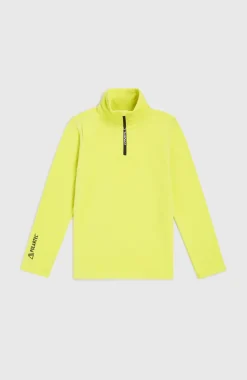 Jack's Polartec® 100 Fleecetrui Met Halve Rits | Luca Lime