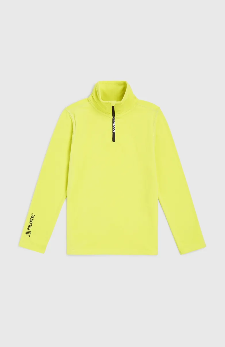 Jack's Polartec® 100 Fleecetrui Met Halve Rits | Luca Lime