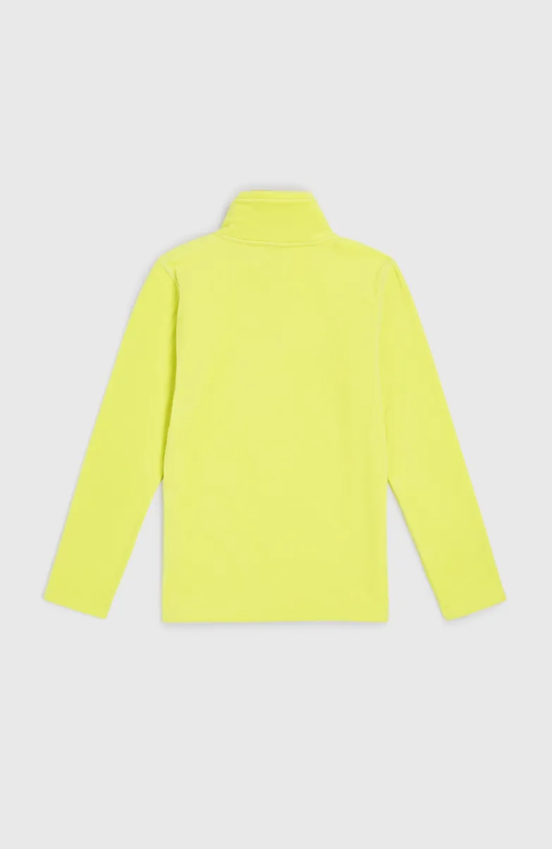 Jack's Polartec® 100 Fleecetrui Met Halve Rits | Luca Lime