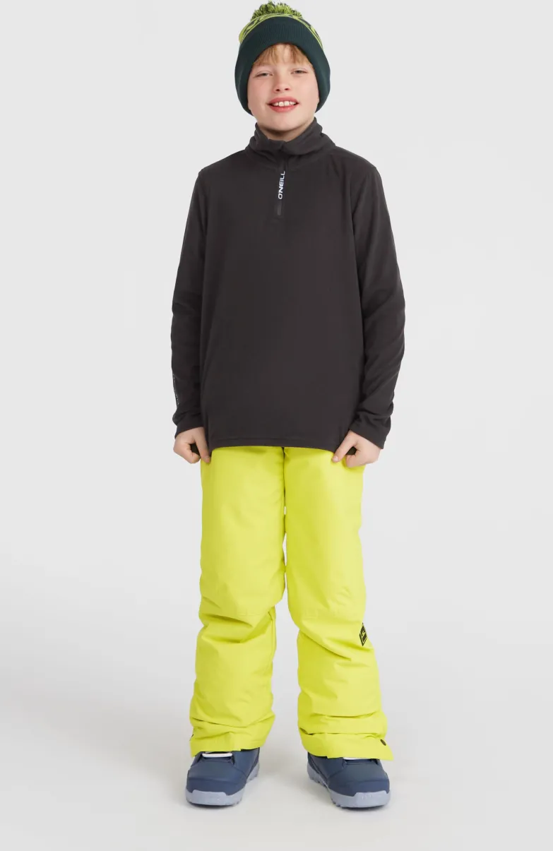 Jack's Polartec® 100 Fleecetrui Met Halve Rits | Black Out