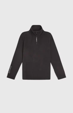 Jack's Polartec® 100 Fleecetrui Met Halve Rits | Black Out