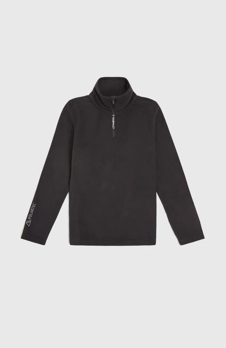 Jack's Polartec® 100 Fleecetrui Met Halve Rits | Black Out