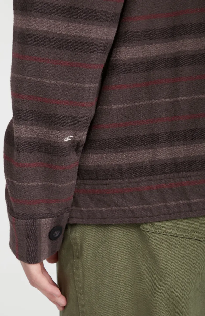 Jas Fleece-Lined | Grey Crossover Stripe