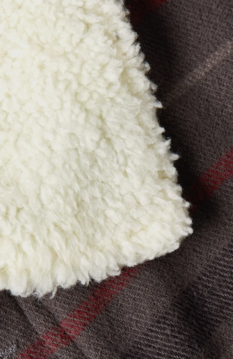 Jas Fleece-Lined | Grey Crossover Stripe