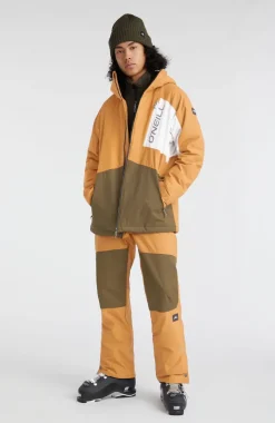 Jas Jacksaw | Rich Caramel Colour Block