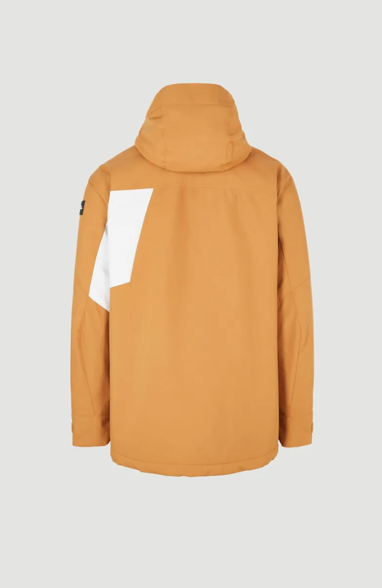 Jas Jacksaw | Rich Caramel Colour Block