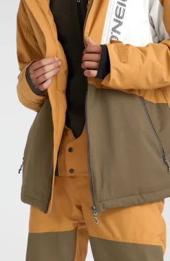 Jas Jacksaw | Rich Caramel Colour Block