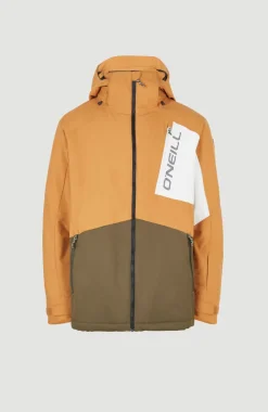 Jas Jacksaw | Rich Caramel Colour Block