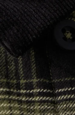 Jas Met Fleecevoering | Green Check Small