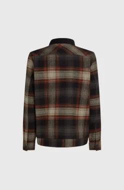 Jas Met Fleecevoering | Grey Check Small