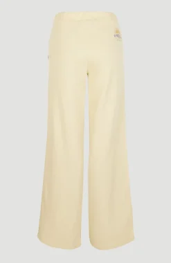 Joggingbroek Lulu Met Wijde Pijpen En Hoge Taille | Bleached Sand