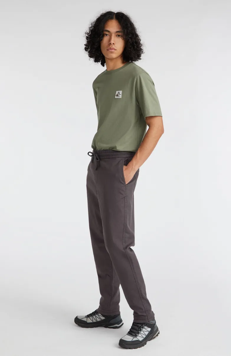 Joggingbroek Woven Chino | Raven