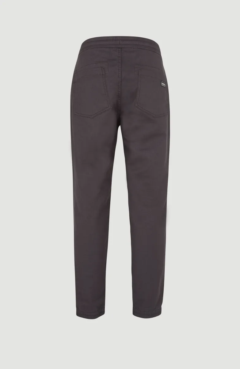 Joggingbroek Woven Chino | Raven