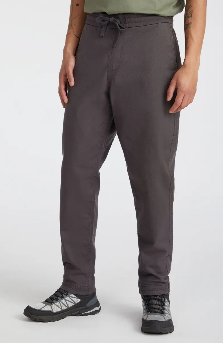 Joggingbroek Woven Chino | Raven