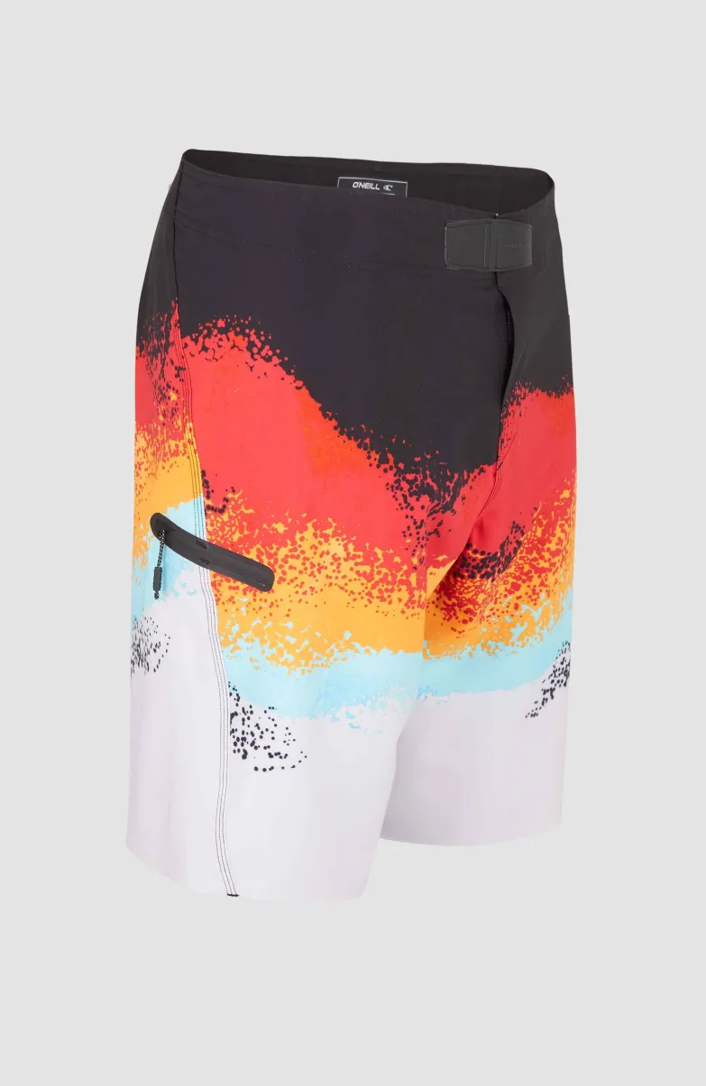 Jordy Smith Hyperfreak Hydro Tech 20" Boardshort | Black Hyperfreak Hydro Tech