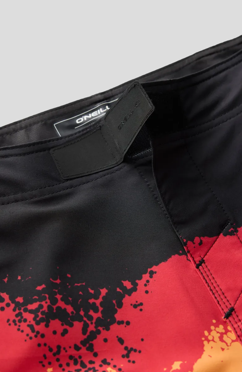 Jordy Smith Hyperfreak Hydro Tech 20" Boardshort | Black Hyperfreak Hydro Tech
