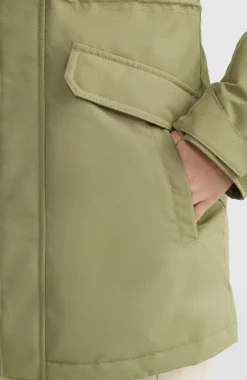 Journey Parka Jas | Deep Lichen Green