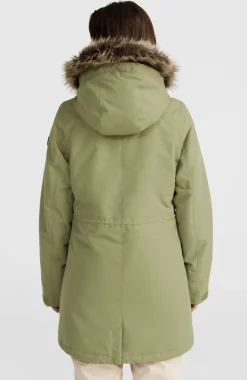 Journey Parka Jas | Deep Lichen Green