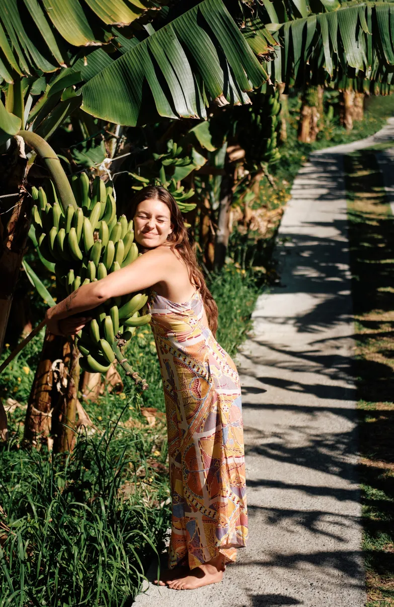 Jumpsuit Alba | Yellow Scarf Print