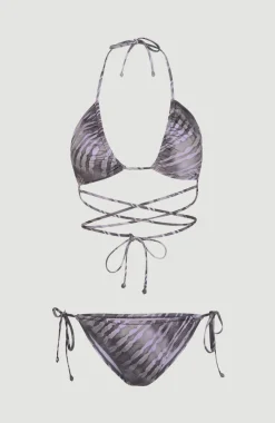 Kat Becca Women Of The Wave Triangelbikiniset | Grey Tie Dye