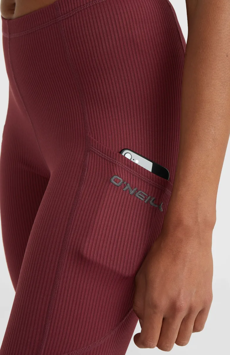Legging O'Neill TRVLR Series Ribbed | Windsor Wine
