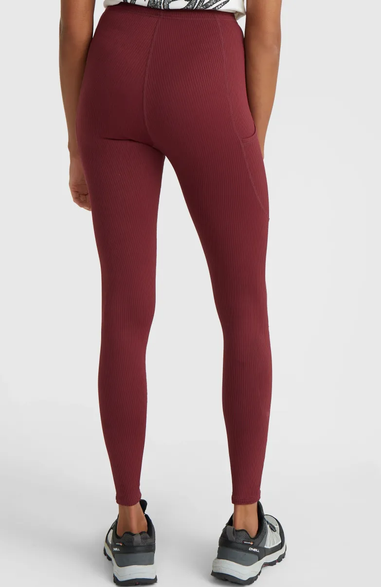 Legging O'Neill TRVLR Series Ribbed | Windsor Wine