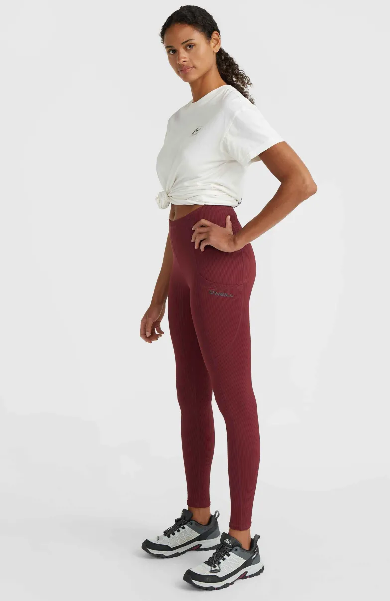 Legging O'Neill TRVLR Series Ribbed | Windsor Wine