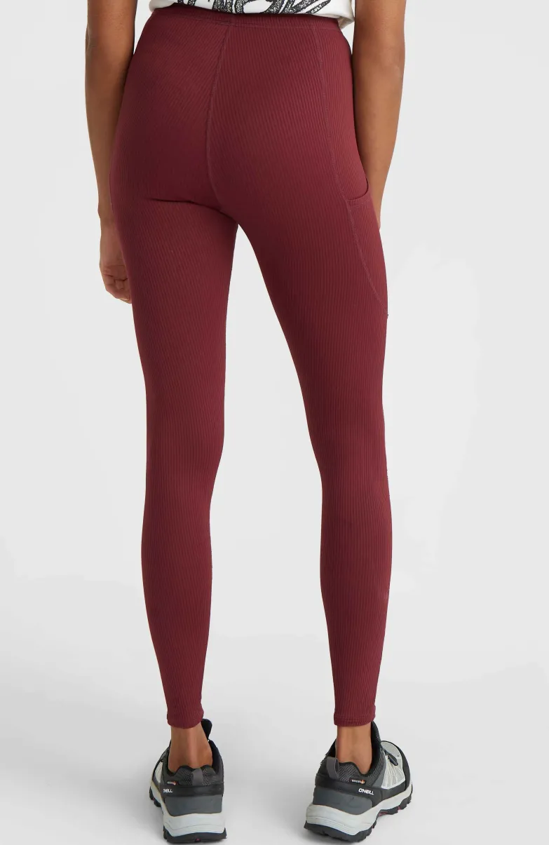 Legging O'Neill TRVLR Series Ribbed | Windsor Wine
