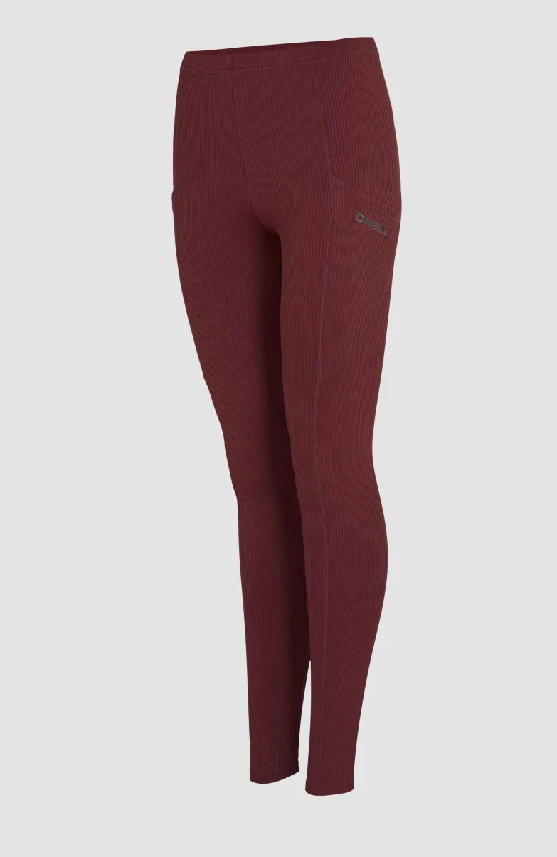Legging O'Neill TRVLR Series Ribbed | Windsor Wine