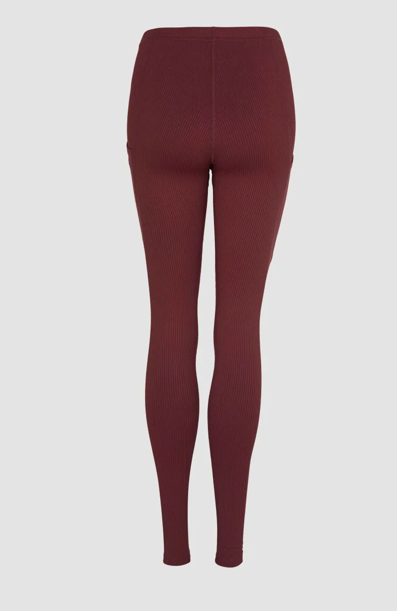 Legging O'Neill TRVLR Series Ribbed | Windsor Wine