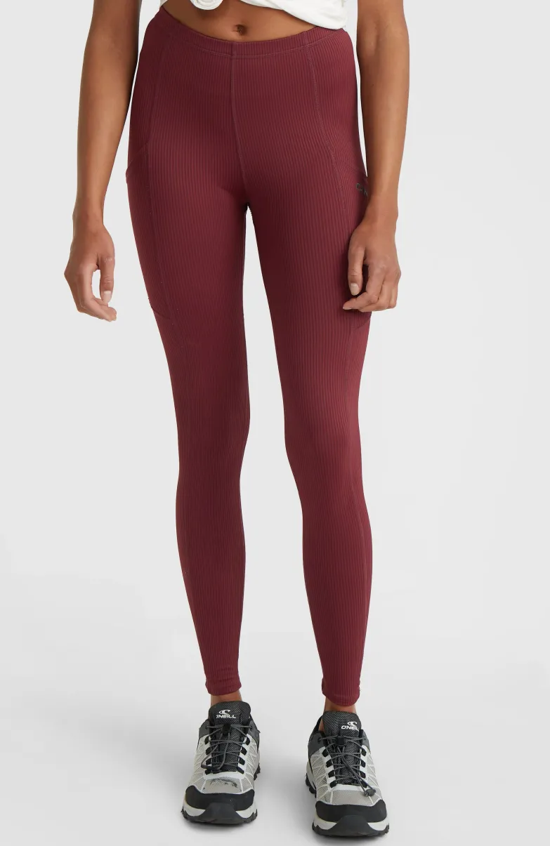 Legging O'Neill TRVLR Series Ribbed | Windsor Wine