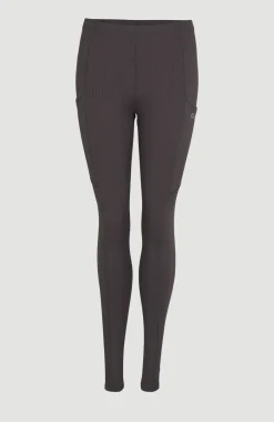 Legging O'Neill TRVLR Series Ribbed | Raven