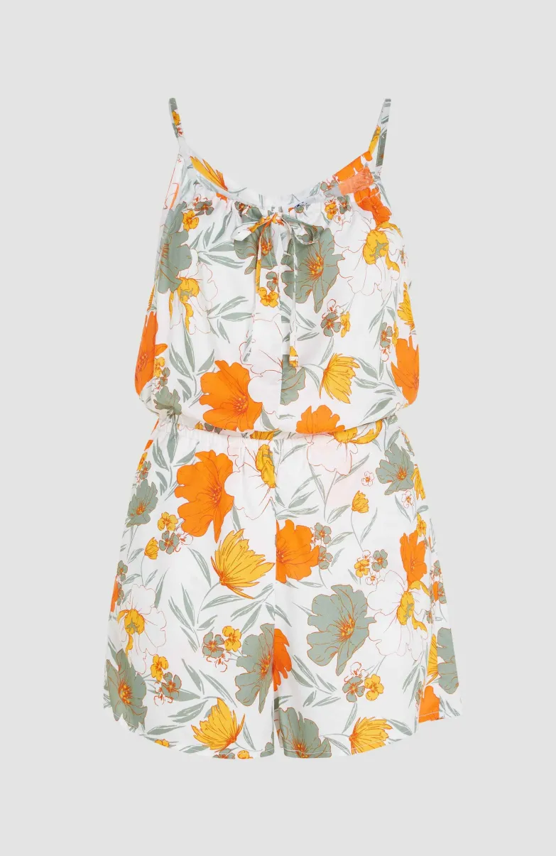 Leina Playsuit | White Bluemchen
