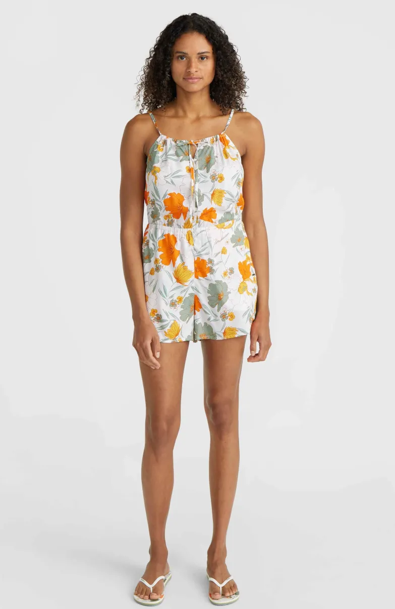 Leina Playsuit | White Bluemchen