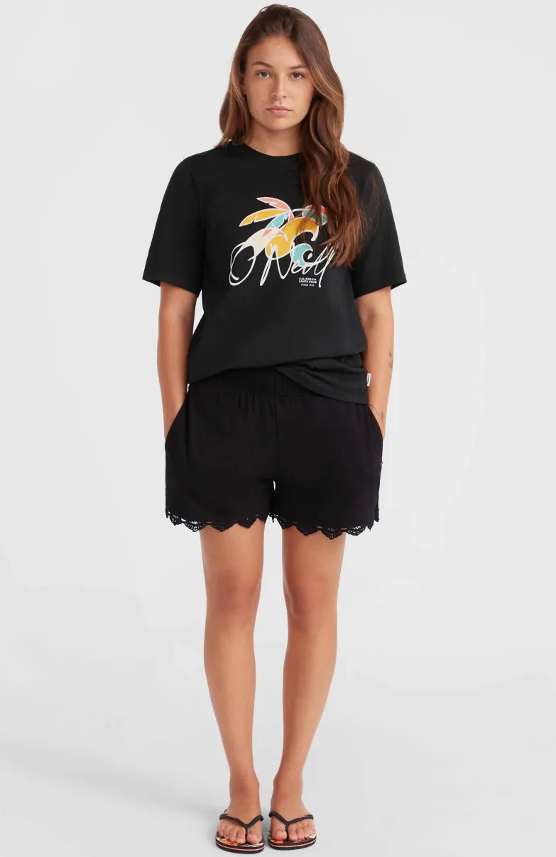 Luano Graphic T-shirt | Black Out