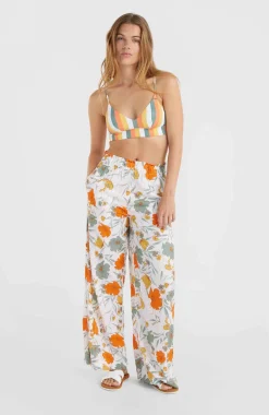 Malia Beach Broek | White Bluemchen