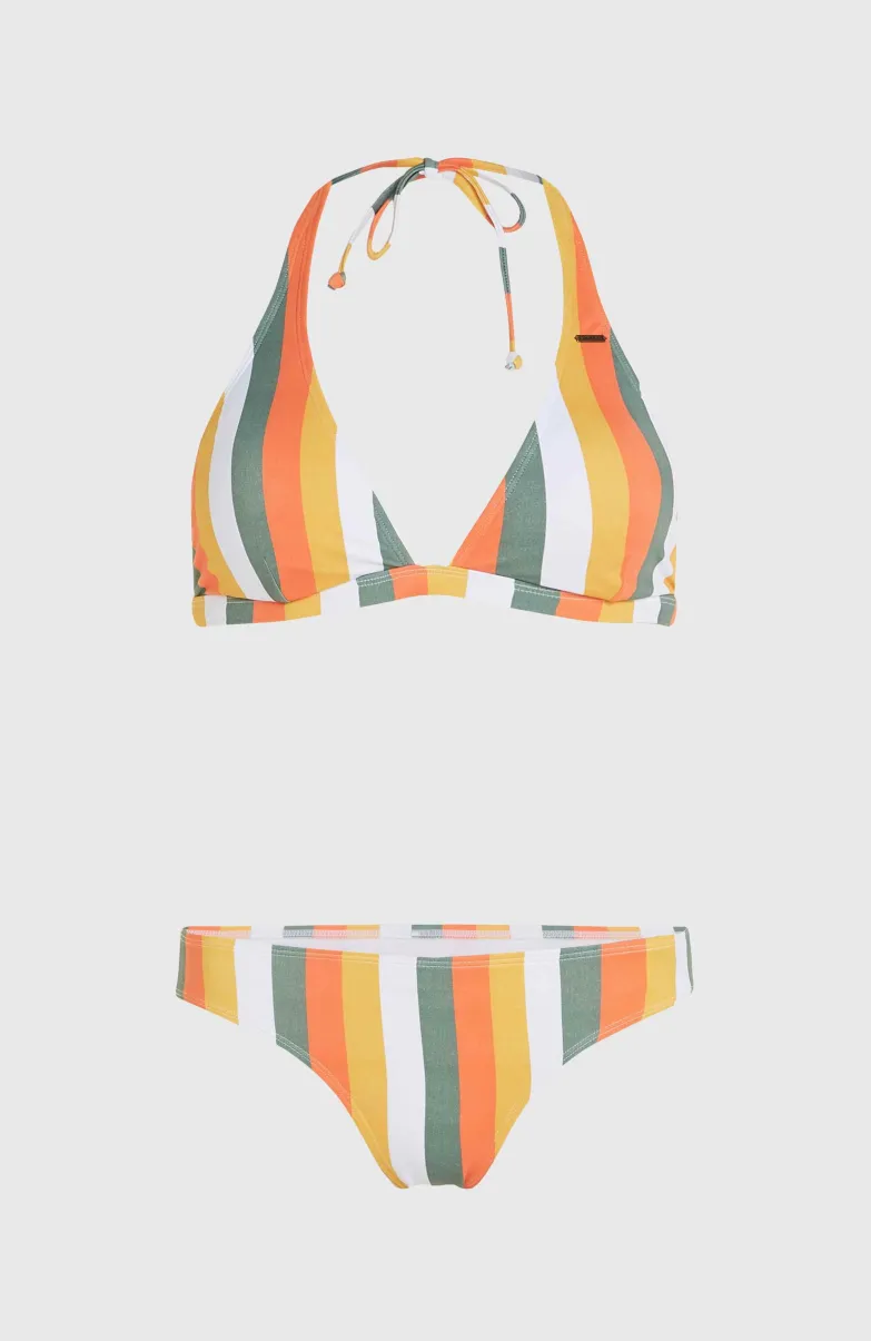Marga Rita Bikiniset | Orange Multistripe