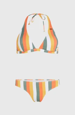 Marga Rita Bikiniset | Orange Multistripe