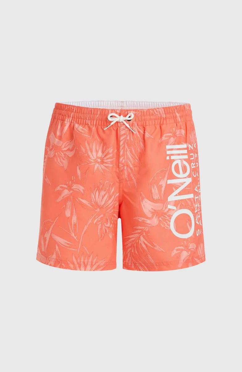 Mix And Match Cali 16'' Zwembroek | Living Coral Tonal Tropicana