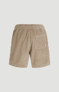 Mix And Match Cord Short | Pumpkin Smoke