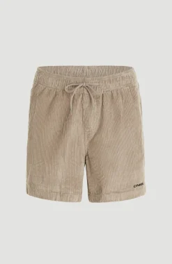 Mix And Match Cord Short | Pumpkin Smoke