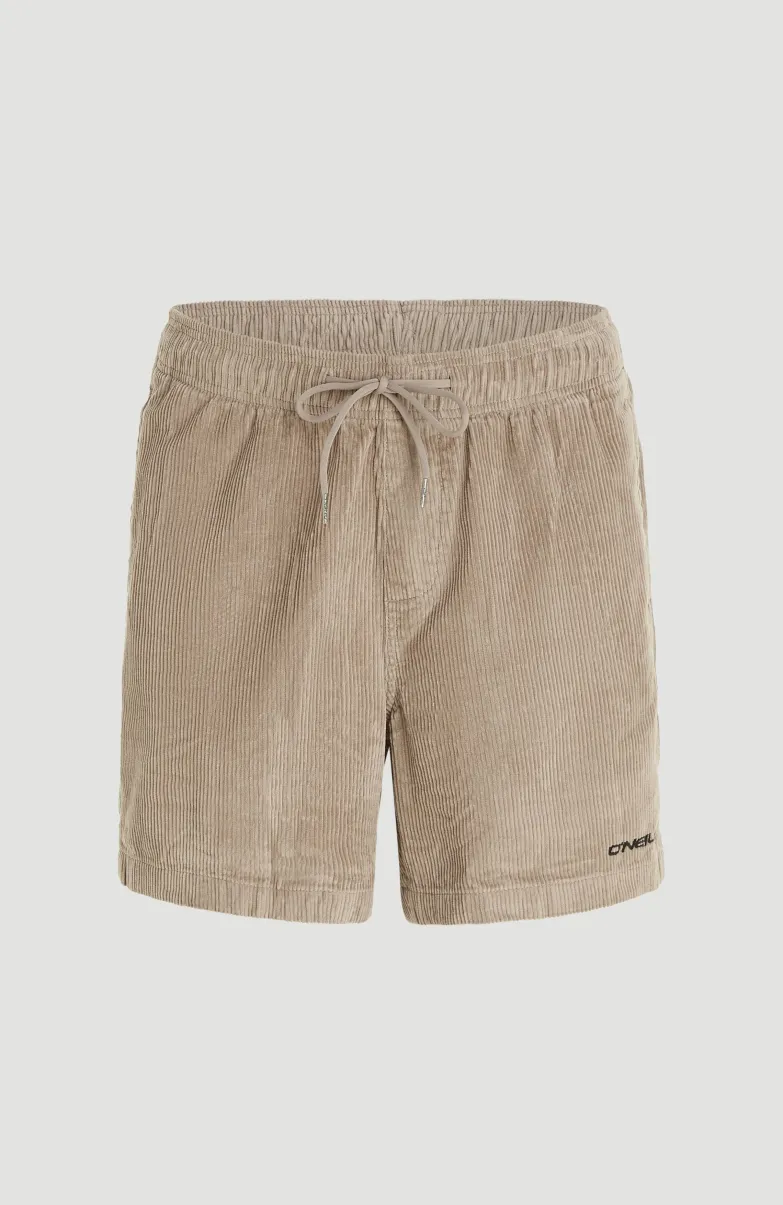 Mix And Match Cord Short | Pumpkin Smoke