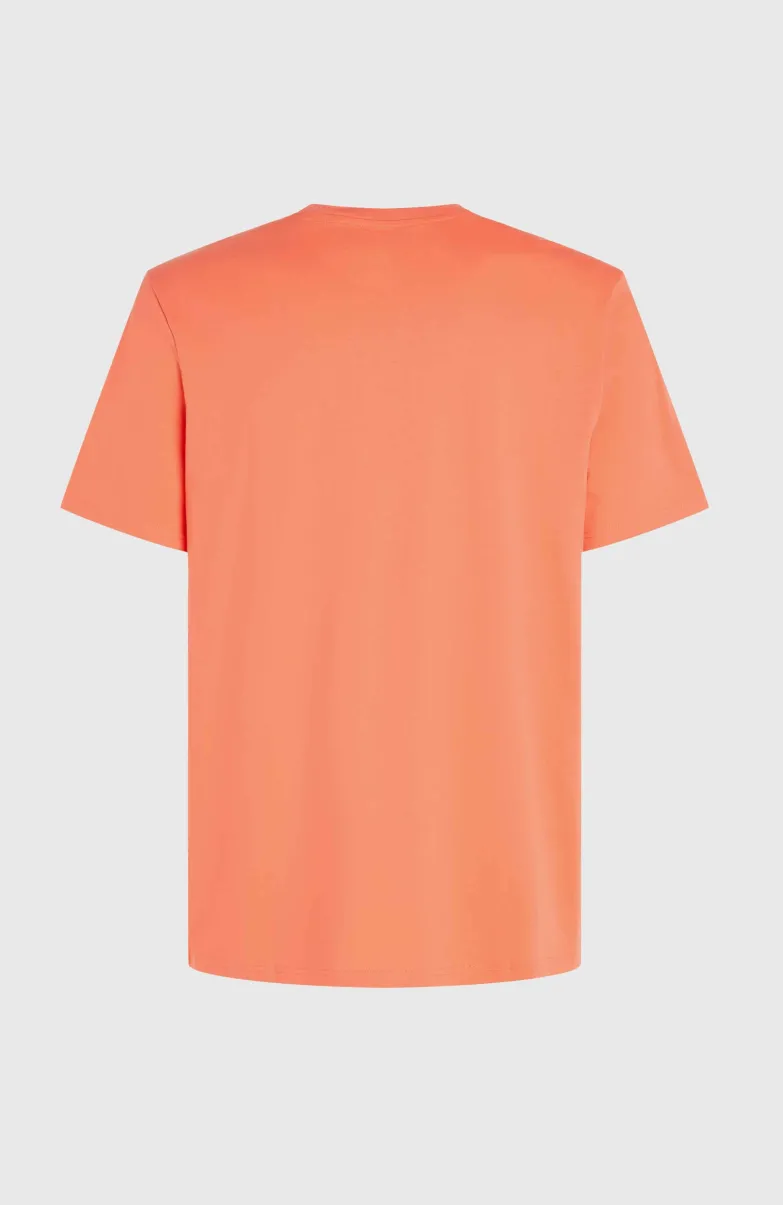 Mix And Match Palm T-shirt | Living Coral