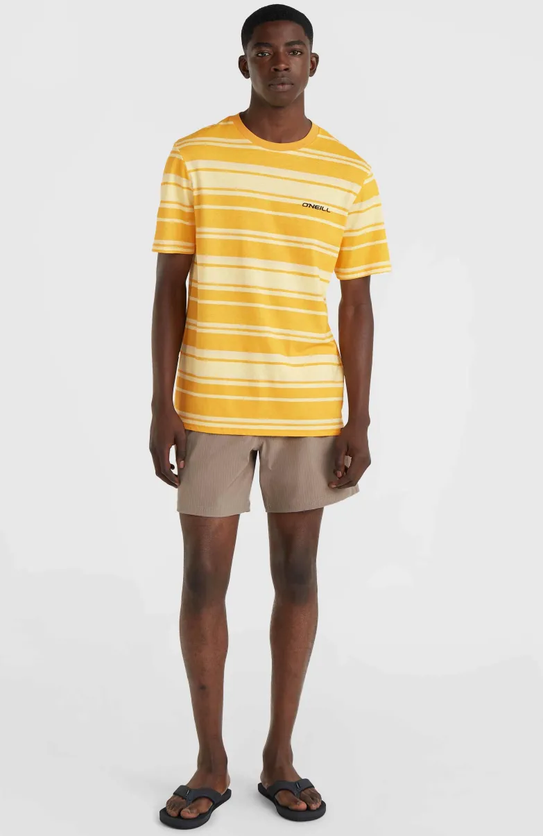 Mix And Match Stripe T-shirt | Yellow Bold Stripes